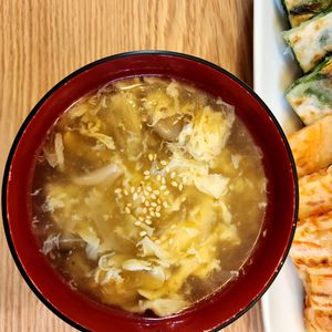 ぱんだの作ってみた!投稿(【きのこの中華風かき玉スープ】中華料理屋さんのスープ風☆)