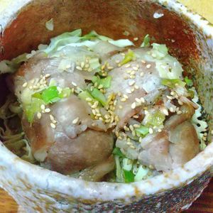 チョロリスの作ってみた!投稿(【とろなす肉巻きのねぎだし蒸し】暑い季節にレンチンで！)