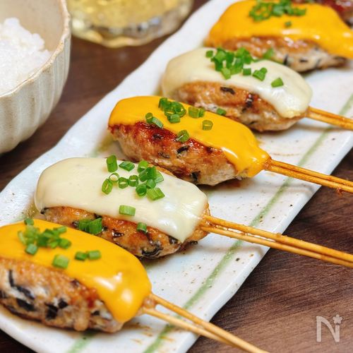 【コリコリチーズつくね】手軽なのに感動の食感！