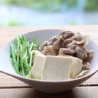 豚肉と豆腐の柚子胡椒煮