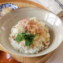 袋一つで！味噌とわさびのとろろ丼