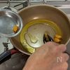 【再現】洋麺屋五右衛門の!Wガーリックペペロンチーノ♪の工程2