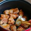 ブロック肉で豪華に！ポークトマトシチューの工程2