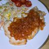 joe sanの作ってみた!投稿(お店の味♡【ガーリックトマトのオニオンソースチキン】)