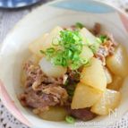 豚と大根の甘辛炒め