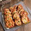 のせて焼くだけでウマすぎる！「ナスのピザ風焼き」