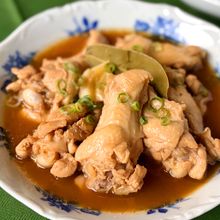 ポン酢＆レンジでフィリピン料理『鶏肉のアドボ』