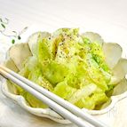 包丁不用【ほぼ3分】箸が止まらない！やみつき無限レタス