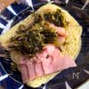 レンジで3分!【高菜ベーコン焼きそば】の工程3
