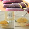 本鶏だしの旨みたっぷり白麻婆なすの下準備