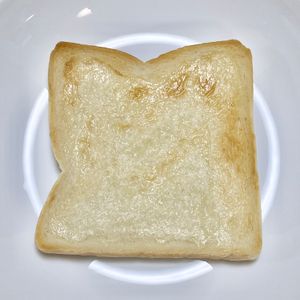キャピタンの作ってみた!投稿(チーズケーキ風トースト　抹茶ラテ風味)