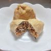 ちるの作ってみた!投稿(レンジで料亭の味〖豆腐とひき肉の五目巾着〗じゅわ旨〜♪)