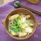 【節約＆爆速レシピ】もやしとかいわれ大根の味噌汁
