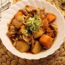 【業務スーパー】カレー用野菜ミックスで肉じゃが風