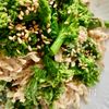 切り干し大根と菜の花のツナドレサラダの工程4