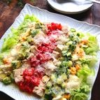 パルミジャーノたっぷり☆彩り野菜のコブサラダ