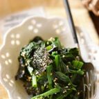 ほうれん草と海苔の塩だれサラダ【作り置き】