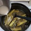 【なすとちりめんじゃこのあんかけうどん】しょうがの効いた！の工程3