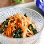 茹でて調味料と合わせるだけ♪簡単ナムル