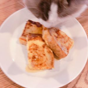 ミルクの作ってみた!投稿(簡単♩絶品『ふわふわフレンチトースト』)