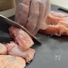 鶏肉と茄子の黒酢あんの工程2