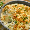 ワンパンでご馳走!【チキンクリームの混ぜドリア】