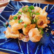 ”Honey Walnut shrimp”くるみ入りエビマヨ