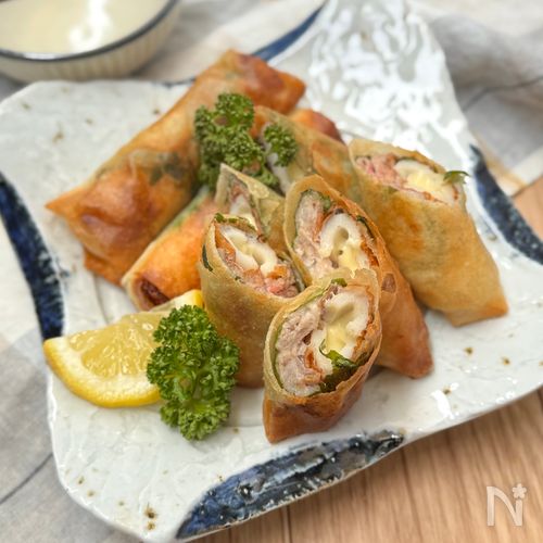 ちくちーパリパリ春巻き