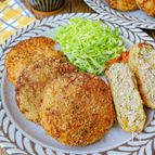 サクサク【お豆腐入りキャベツメンチカツ】キャベツ消費•冷凍可