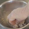 海老と豚挽き肉のもっちり蒸し春巻きの下準備
