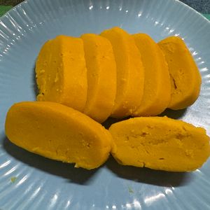 チョビの助の作ってみた!投稿(レンジで完成！ねっとり♡かぼちゃテリーヌ)