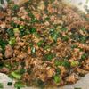 【ワンパン肉にらパスタ】フライパンひとつ!旨みたっぷり簡単の工程1
