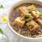 厚揚げのきのこあんかけ