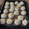 ザクっふわもち♡黒ごまチーズのお豆腐米粉パン・グルテンフリーの工程4