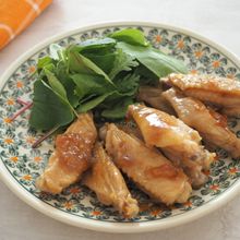 【子どもも好きな味！】鶏手羽のマーマレード照り焼き