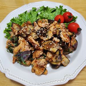 ナムディの作ってみた!投稿(豚ナス味噌しょうが焼き【豚こま節約♪濃い味噌がたまらない！】)