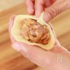 【皮から手づくり】もちもち肉まんの工程5