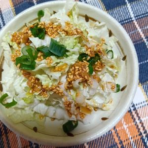 RON♪RONの作ってみた!投稿(生でも超絶おいしい《白菜の居酒屋風♡サラダ》)