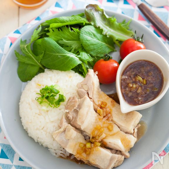 炊飯器deカオマンガイ〜やみつきダレ添え〜