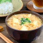 具沢山☆えのきと豆腐のふわたまキムチスープ＊キムチの素不要＊