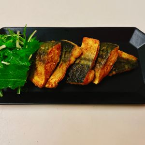 りんの作ってみた!投稿(ご飯が進む！男子も喜ぶ♡鯖のカレー焼き)