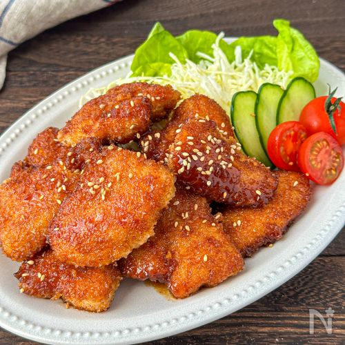 ご飯がすすむ♪【ささみソースカツ】お弁当にも◎