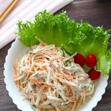 【大根とにんじんのごまドレサラダ】子ども喜ぶ♪やみつきサラダ