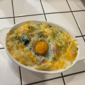 mi-koの作ってみた!投稿(グラタン好きが作る♪【ほうれん草とベーコンのたまごグラタン】)