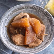 冬の新定番♪【大根と油揚げのオイスターソース煮】
