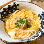 汁まで飲み干すうまさ♡【鶏肉のかきたまうどん】