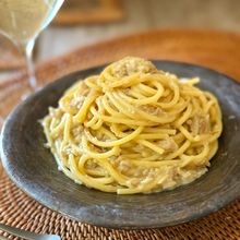 【えのきのオイルパスタ】経済的♪まるでポルチーニ！