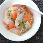 お手軽ランチ☆お肉も野菜もたっぷり食べられる中華丼