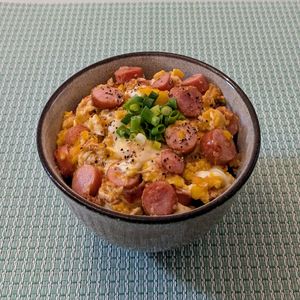 𝔂𝓾𝓶𝓲🍓の作ってみた!投稿(【食べ盛りが大歓喜！ういたま3分丼】簡単/時短)