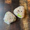 【だし香る梅と枝豆の冷やしおにぎり】の工程3